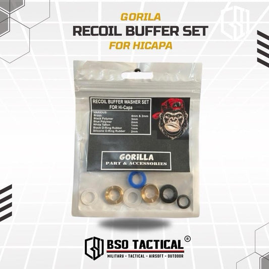 Gorilla Custom Recoil Module Buffer Set Ring for TM Capa 5.1 1911 GM