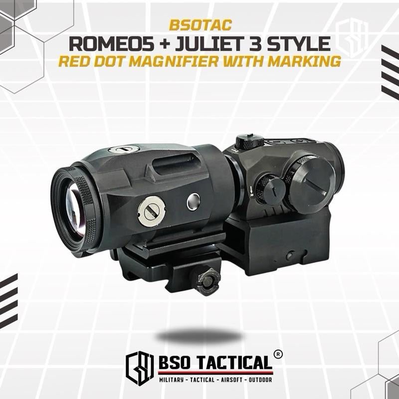Red Dot Scope SIG ROMEO5 Magnifier JULIET3X Holosight Tactical Combo Package