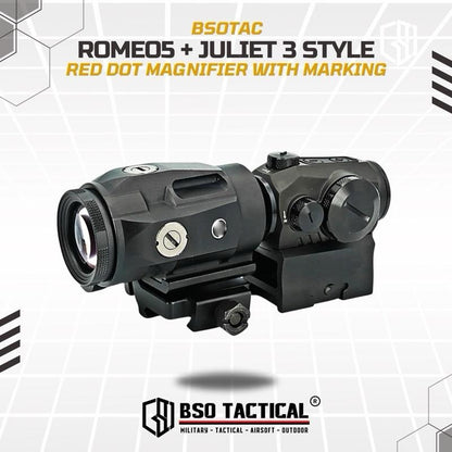 Red Dot Scope SIG ROMEO5 Magnifier JULIET3X Holosight Tactical Combo Package