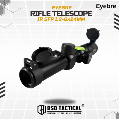 Eyebre Rifle Scope IR SFP 1.2-6x24MM Hunting Telescope