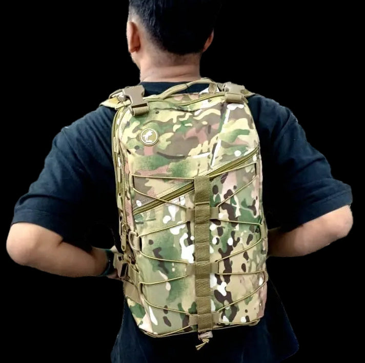 Tas Ransel Multifungsi Molle 35L Outdoor Backpack Bag - TR643