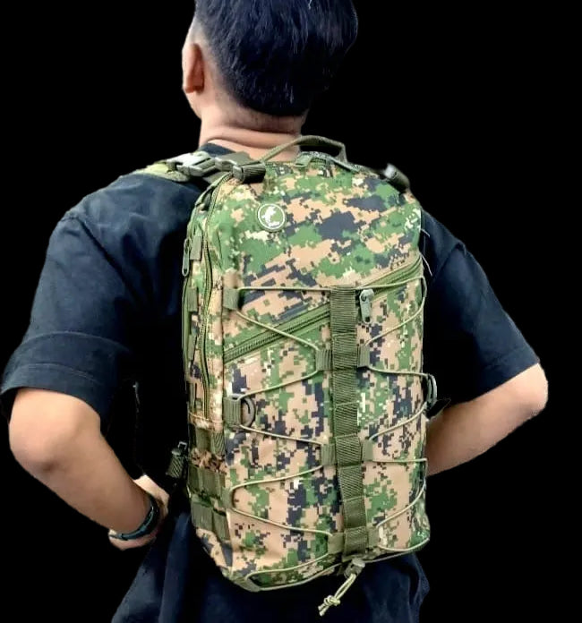 Tas Ransel Multifungsi Molle 35L Outdoor Backpack Bag - TR643