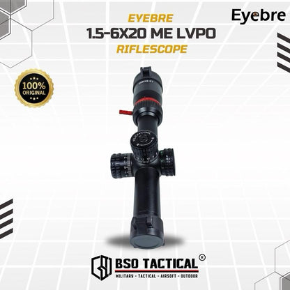 Eyebre Rifle Scope 1.5-6x20mm LPVO Hunting Telescope