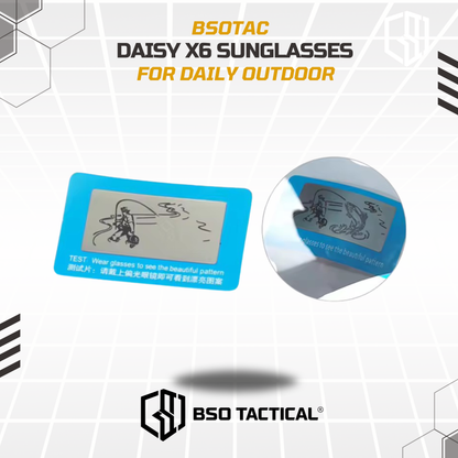 Kacamata Outdoor Daisy X6 Casual Daily Outdoor Sunglasses with 4 Lens Kit