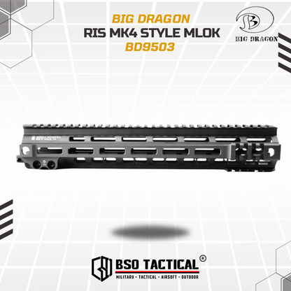 BD Tactical RIS Geiselle MLOK Modular Handguard MK4 7" 9.5" 13"
