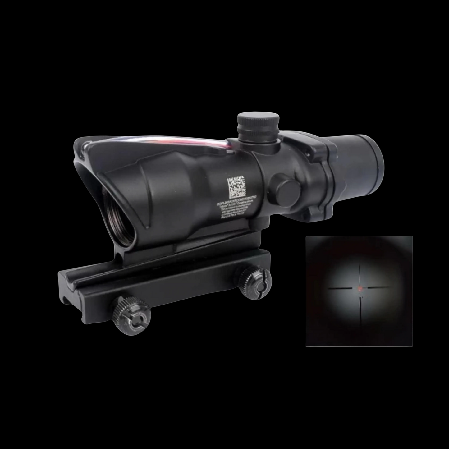 ACOG 4x32 Fiber Optic Tactical Sight Full Metal Picatinny Rail - Reps