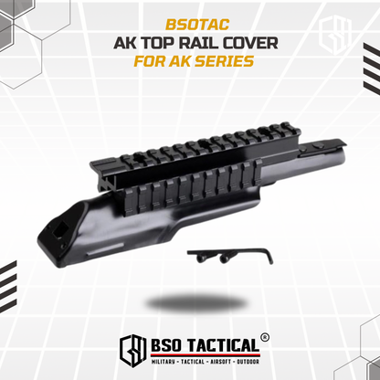 AK Top Rail Cover Picatinny for Flashlight Laser Optic