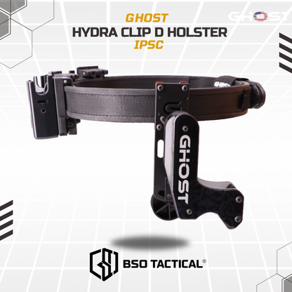 GHOST Hydra D Clip IPSC Right Hand Competition Holster - ORIGINAL