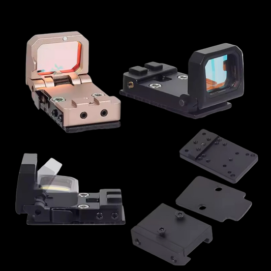 Vism Flip Red Dot Scope Sight RMR Holosight With Mount Picatinny Metal