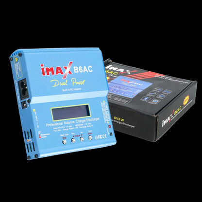 IMAX B6AC Charger Baterai LiPo dengan AC Adapter Integrated RC Battery Remote Control Toy