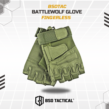 Sarung Tangan Battle Wood Hellstorm Half Finger Outdoor Glove Fingerless