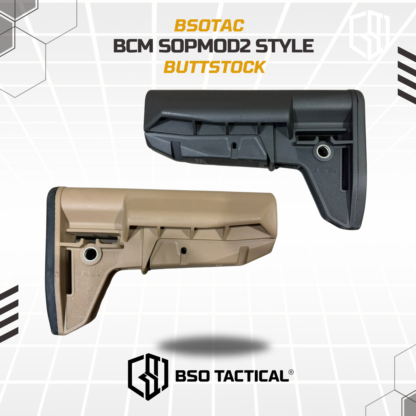 Popor BCM Sopmod 2 Style Tactical Buttstock
