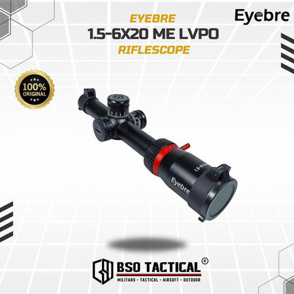 Eyebre Rifle Scope 1.5-6x20mm LPVO Hunting Telescope