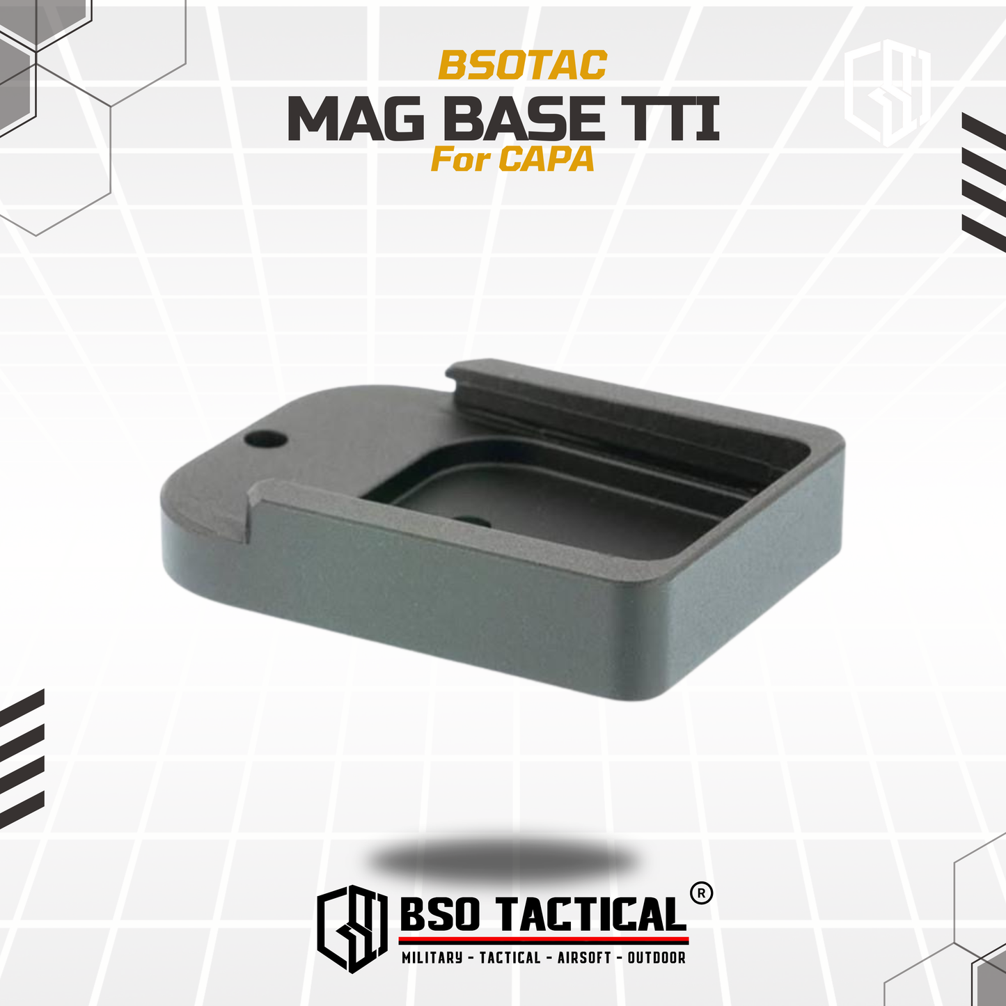 Mag Base Plate TTI Combat Master for Capa Gas Version CNC