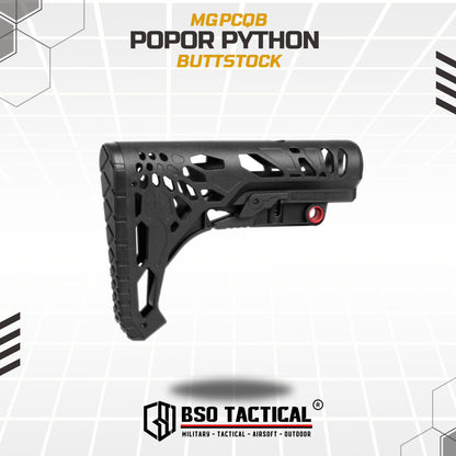 Popor Tactical Python Buttstock Nylon Stock AEG WGG Adjustable