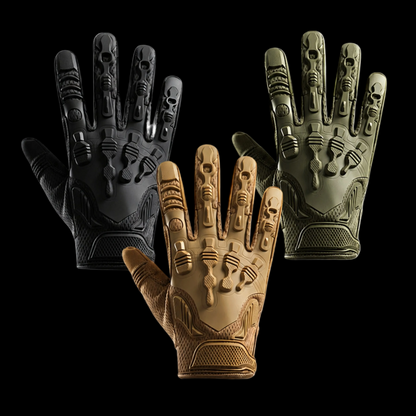 Battle Wood Outdoor Tactical Motorcycle Glove Full Finger Protection Multifungsi - ST1805