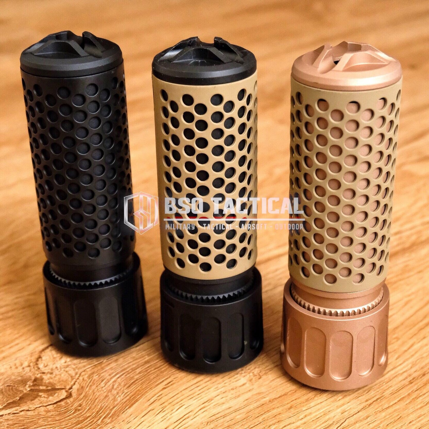 Silencer KAC Style Quick Detach QDC CQB Suppressor Airsoft AEG Short Version