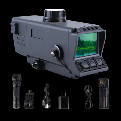 VISM MS32 Pro Version Digital Night Vision 3.5x32 HD Large Vision Picatinny Mount QD
