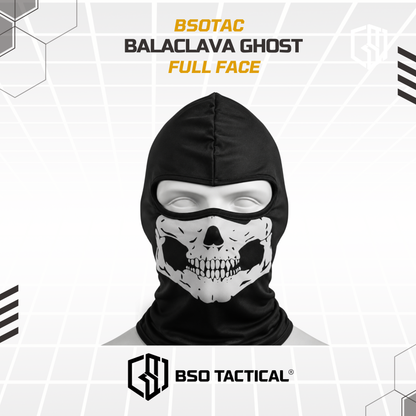 Masker Full Face Balaclava Skull Ghost Breathable Mask for Outdoor Sports
