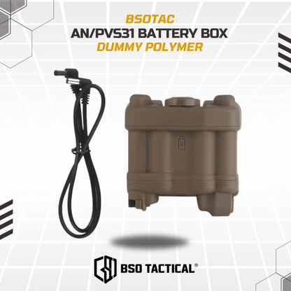 Pemberat Helm Tactical Dummy Battery Case Box AN/PVS31 Style - No Function
