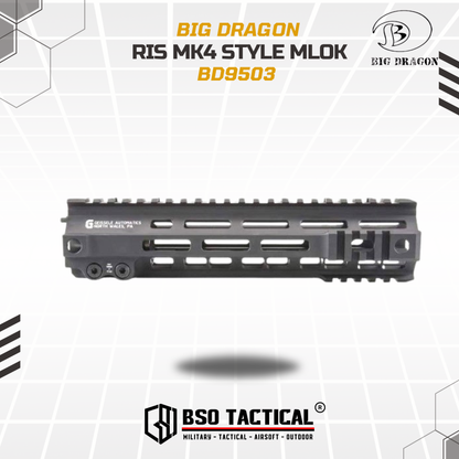 BD Tactical RIS Geiselle MLOK Modular Handguard MK4 7" 9.5" 13"