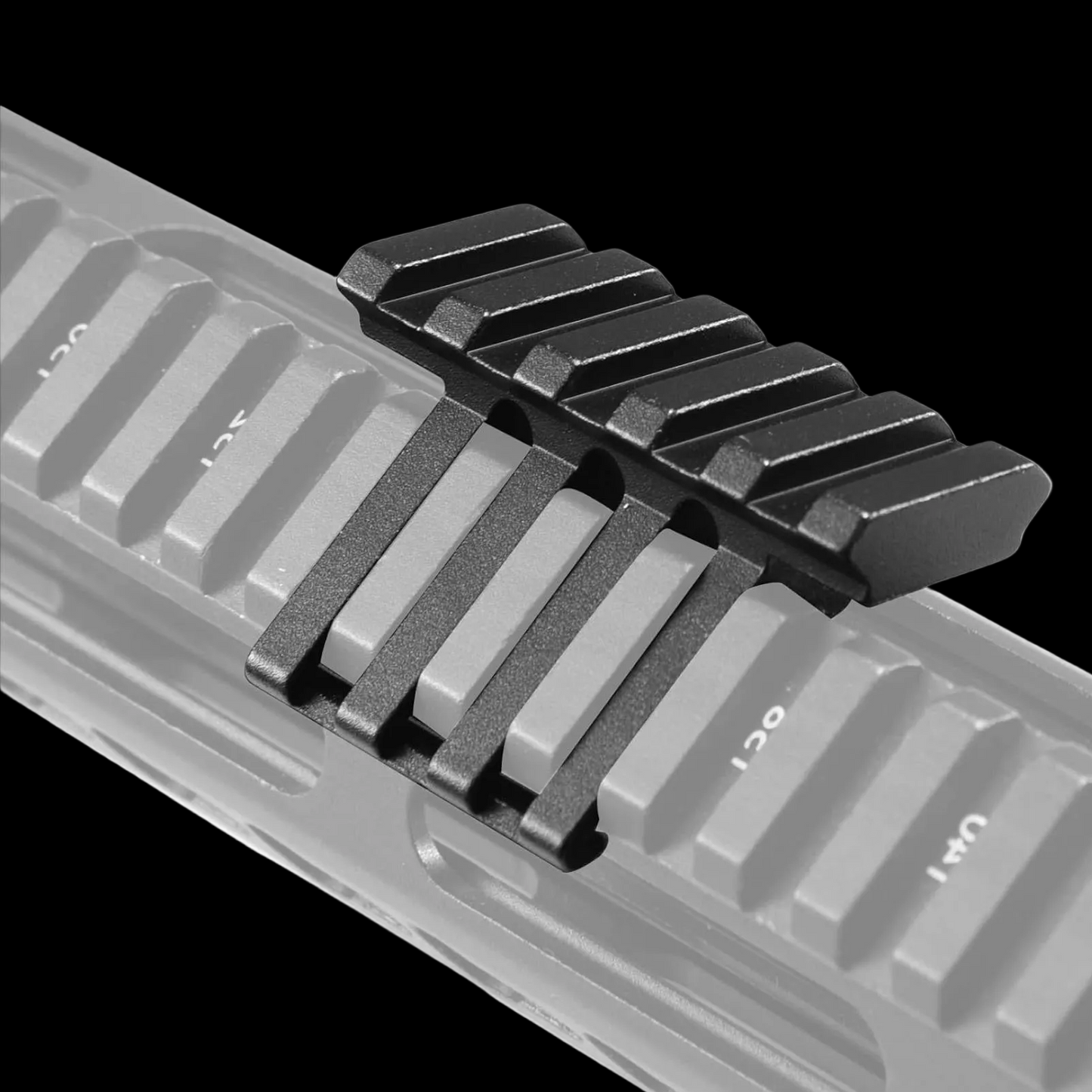 BD Tactical One Clock Base Mount 45 Degree Angle 5 Slot 20mm Rail