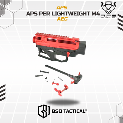 APS PER Lightweight Airsoft Metal Body Reveiver Set Full Full Metal AEG M4