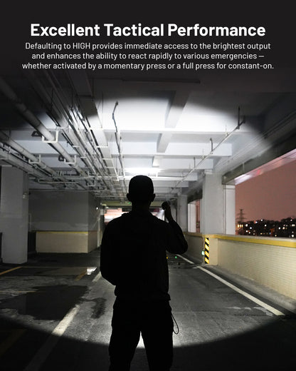 NITECORE MT2C PRO Senter LED Tactical Flashlight UHi 20 IP68 1800 Lumens Outdoor Flashlight Camping - ORIGINAL