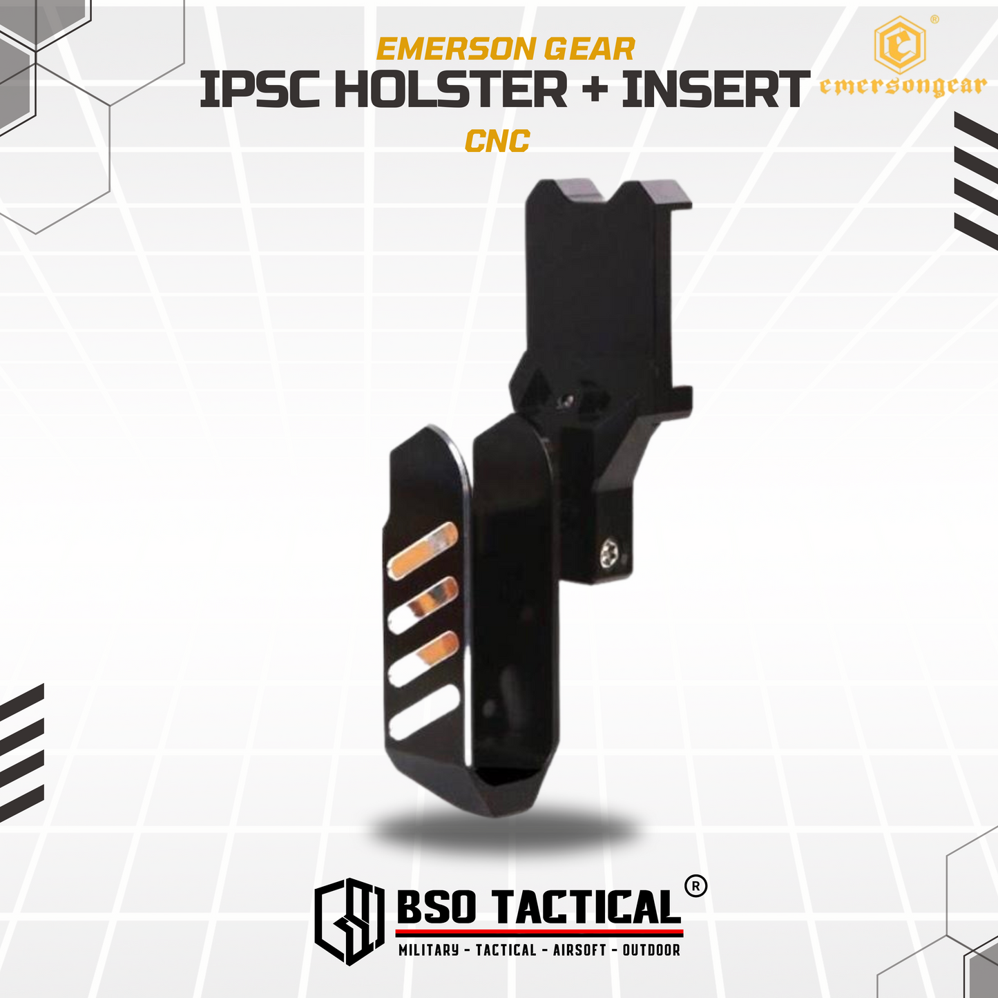 Emerson Gear IPSC Holster Housing AA Style Included Insert CNC Material