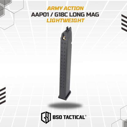 Action Army Long Mag 50rds Lightweight AAP01 G Series Mainan GBB Toys Sport