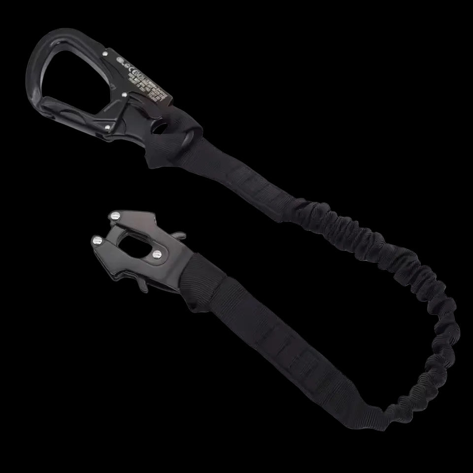 Tali Elastic Cord Retention Lanyard Tactical Quick Release Alumunium Buckle