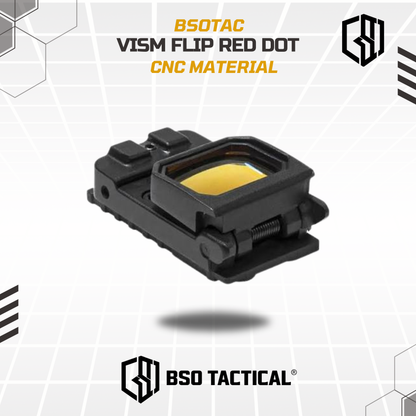 Vism Flip Red Dot Scope Sight RMR Holosight With Mount Picatinny Metal