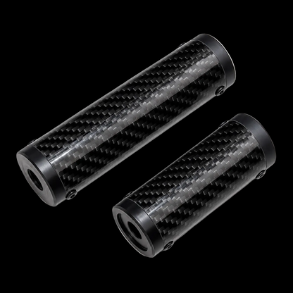 Trident Custom Mini Silencer Carbon Slim Design AEG GBB GBBR 14mm