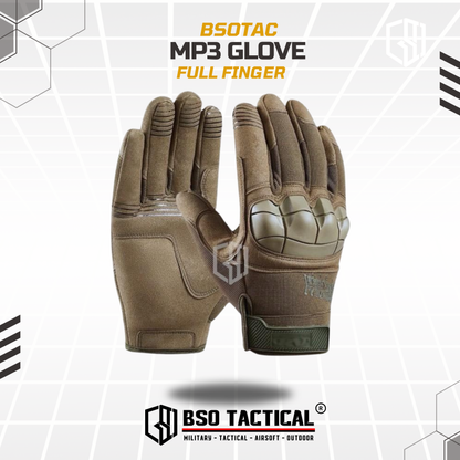 Sarung Tangan Tactical MW MP3 Style Outdoor Glove Full Finger Protection