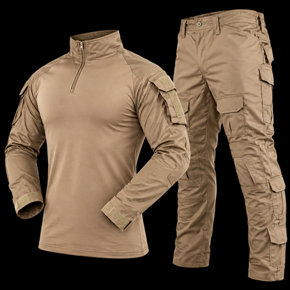Baju Luar Ruangan Combat Shirt Tactical Set With Pants Outdoor