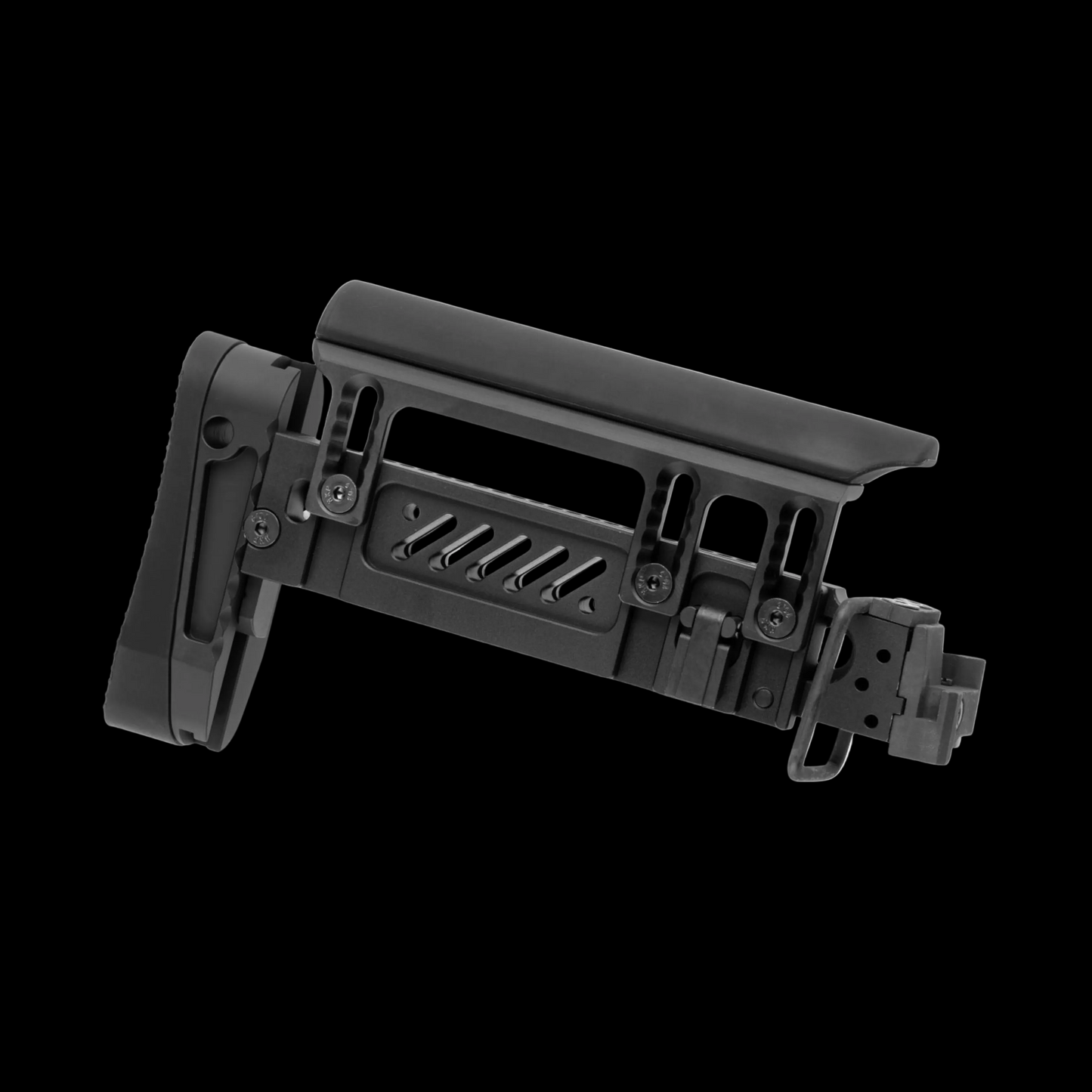 BD Tactical Popor PT-1 Zenitco Telescopic Folding Stock for AK Series AEG GBBR