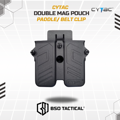 Cytac Tactical Double Mag Pouch 9mm Holster Universal - ORIGINAL