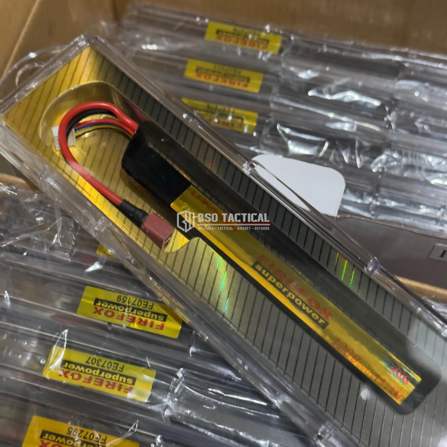 Batre Lilin Lipo Firefox 1200 Mah 11.1V 20C RC Battery Slim Tplug - BD8277