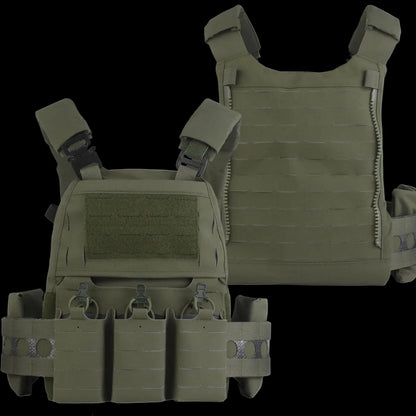 WoSport FCPC V5 Outdoor Tactical Vest with Triple Mag Pouch QD