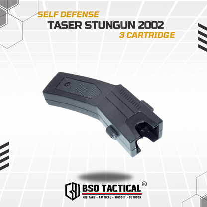 Taser 2002 80KV with Laser Pointer EDC Survival Self Defense Gear 3 Cartidge Include
