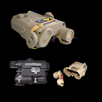 ANPEQ15 Style Red Laser with Battery Box Polymer