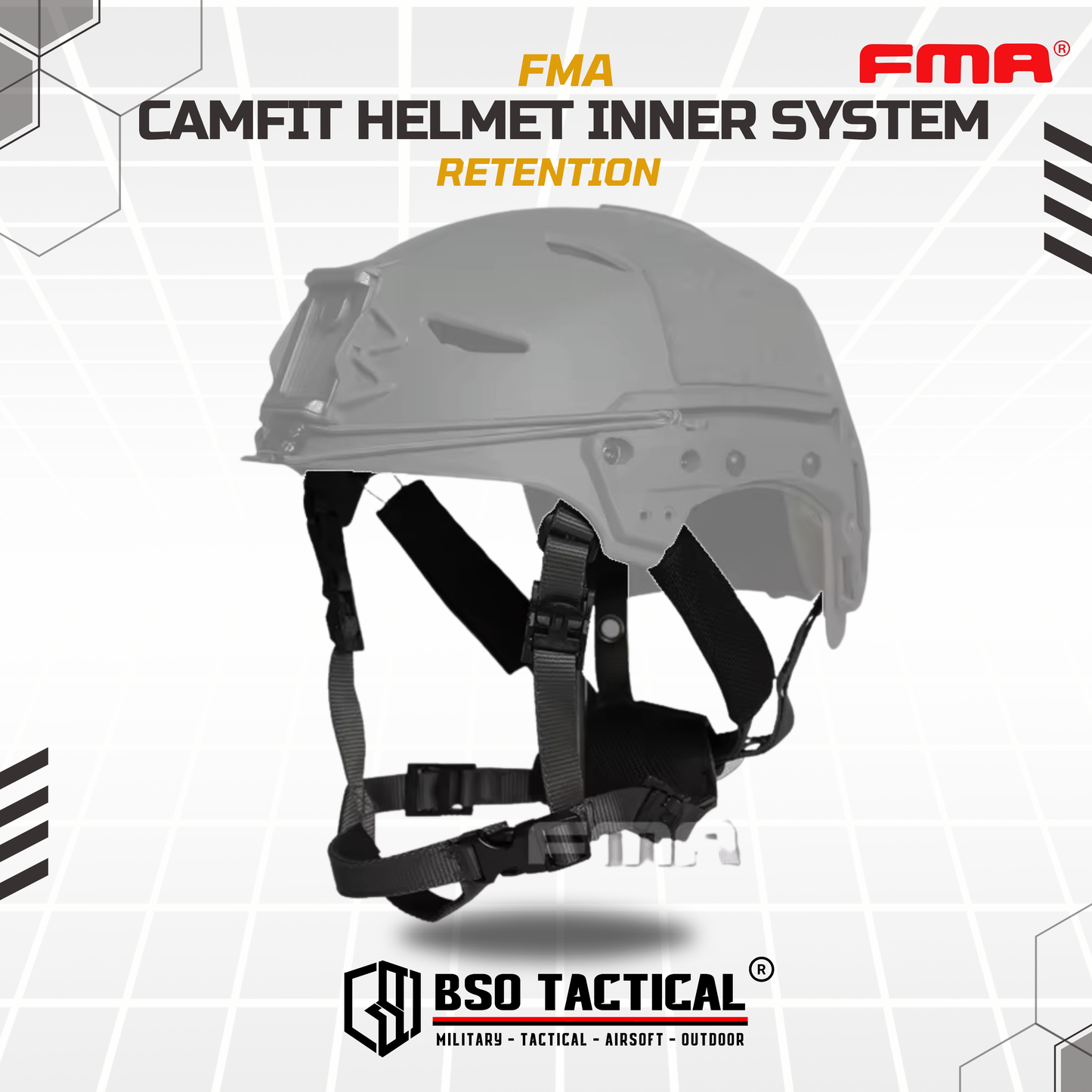 FMA Tactical TW Tali Helm Camfit 2.0 Helmet Retention System