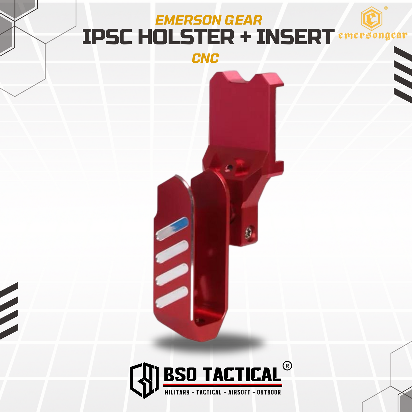 Emerson Gear IPSC Holster Housing AA Style Included Insert CNC Material