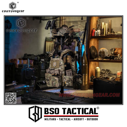 Emerson Gear Tactical Stand Bracket Display for Vest Helmet Belt Outdoor - BD9670