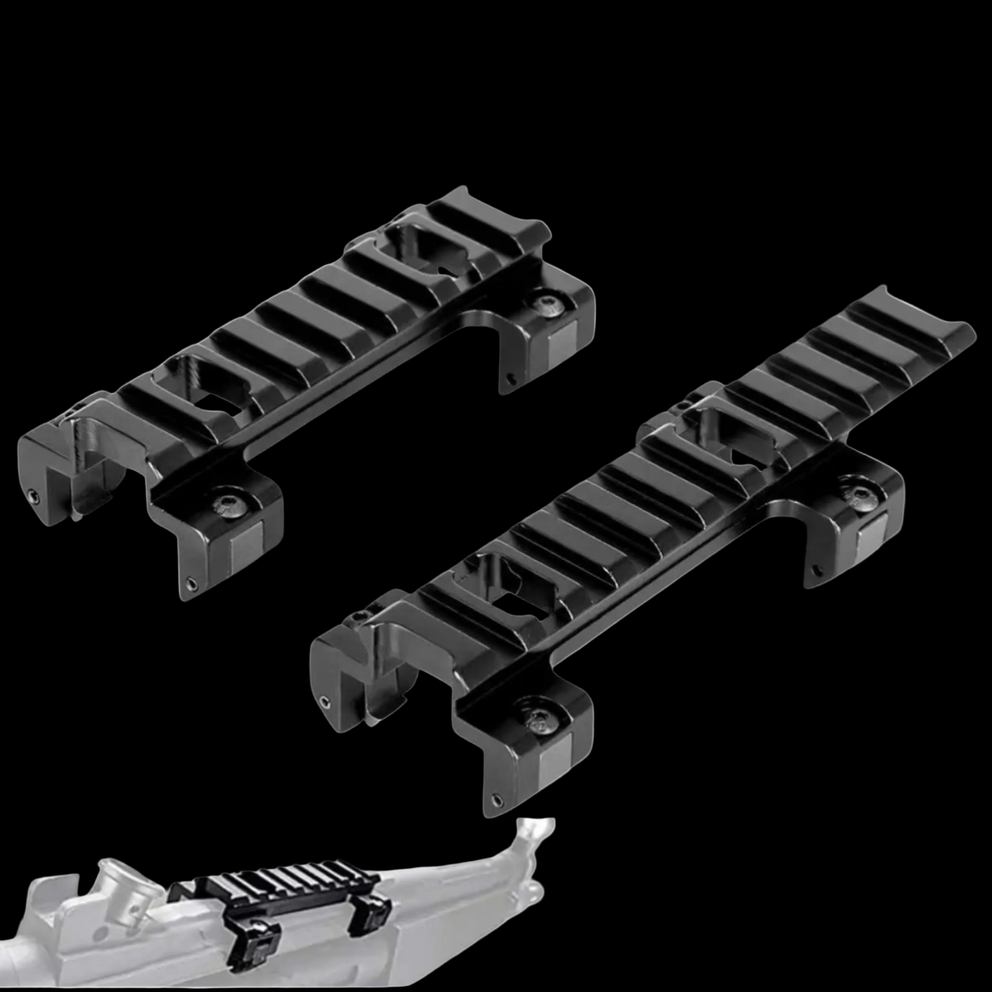 Rail Mount MP5 Top Rail for Optic Scope Full Metal