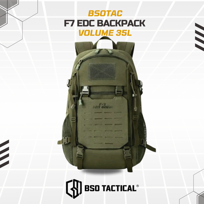 Tas Ransel Rucksack F7 EDC Outdoor Backpack Camping Hiking Bag 35L