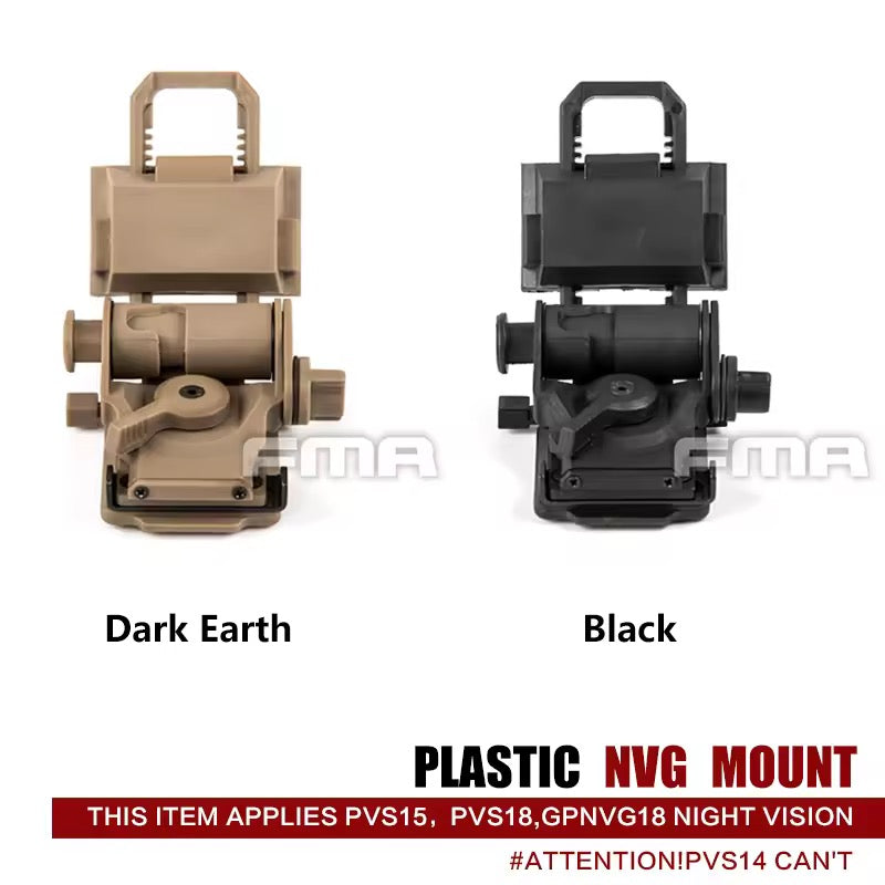 FMA Dummy NVG Mount L4G24 for Tactical Helmet ABS Plastic Material Outdoor Pelengkap Cosplay NVG