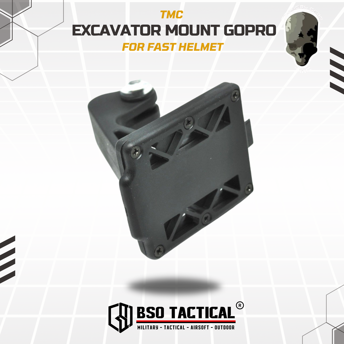 TMC Helmet Excavator ARM Mount for Go Pro Action Camera Mount