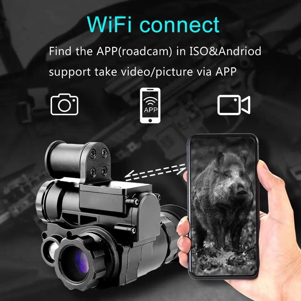 NVG10 Monocular Night Vision HD1080 WIFI IP66 Outdoor Camera