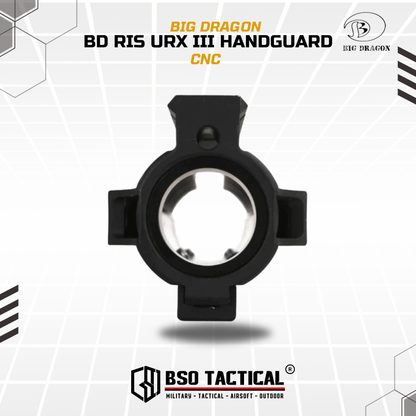 BD Tactical RIS URX III Style Handguard CNC for Airsoft